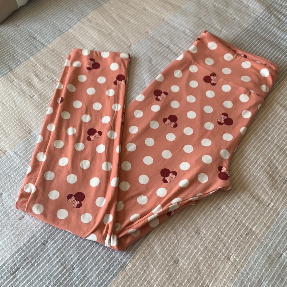LuLaRoe Disney TC Leggings‎ Minnie Mouse NWOT